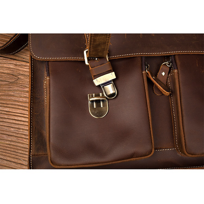Funki Findz | Bags | Messenger Bags | Men's Leather Laptop Bag