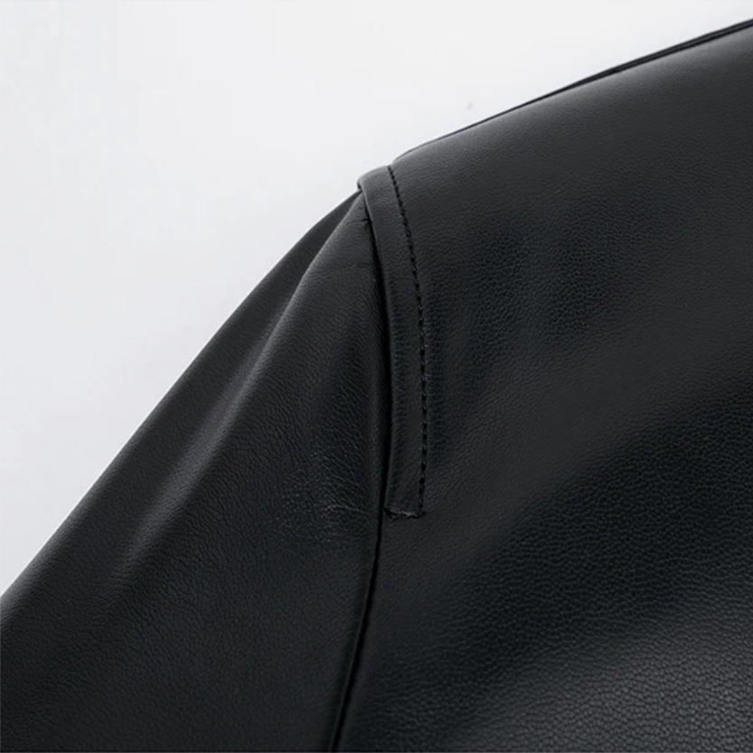 Funki Findz | Jackets | Men's Genuine Leather Long Down Jacket