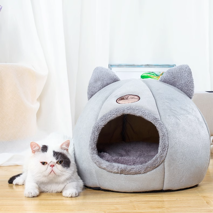Funki Findz | Pet Beds | Cat Beds | Cozy Soft Cat Cave Houses