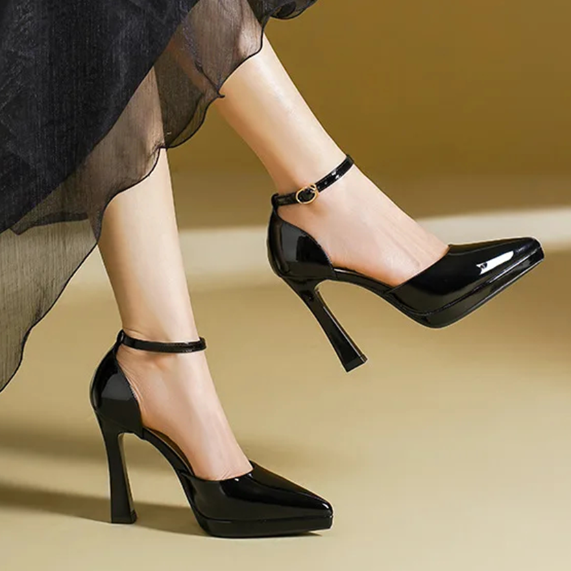 Funki Findz | Shoes | Women's Patent Leather Pointed Toe heels