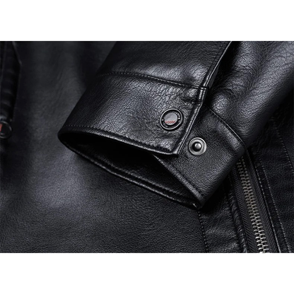 Funki Findz | Jackets | Men's Leather Fleece Lined Short Jackets