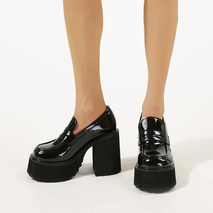 Funki Findz | Shoes | Women's Patent Platform Lolita Loafers