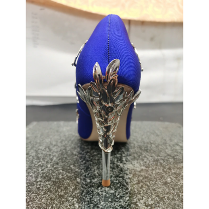 Funki Findz | Shoes | Women's Elegant Silk Formal Prom Stilettos