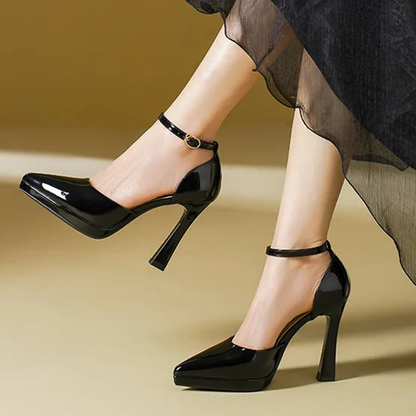 Funki Findz | Shoes | Women's Patent Leather Pointed Toe heels