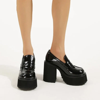 Funki Findz | Shoes | Women's Patent Platform Lolita Loafers