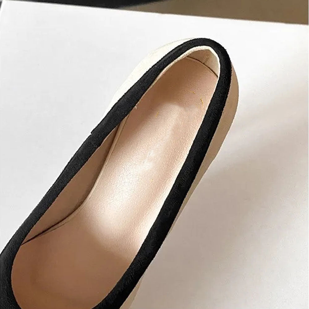 Funki Findz | Shoes | Women's Suede Bow Tie Platorm Heels