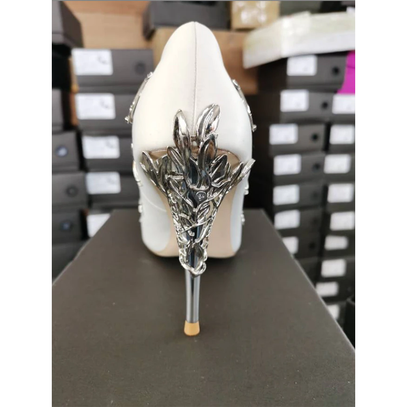 Funki Findz | Shoes | Women's Elegant Silk Formal Prom Stilettos