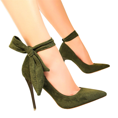 Funki Findz | Shoes | Women's Elegant Bow Tie High Heel Pump
