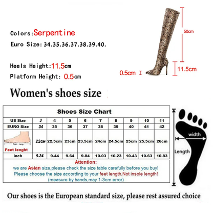Funki Findz | Boots | Women's Leopard Print PU Long Boots