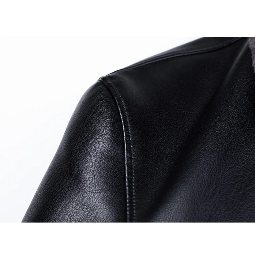 Funki Findz | Jackets | Men's Leather Fleece Lined Short Jackets