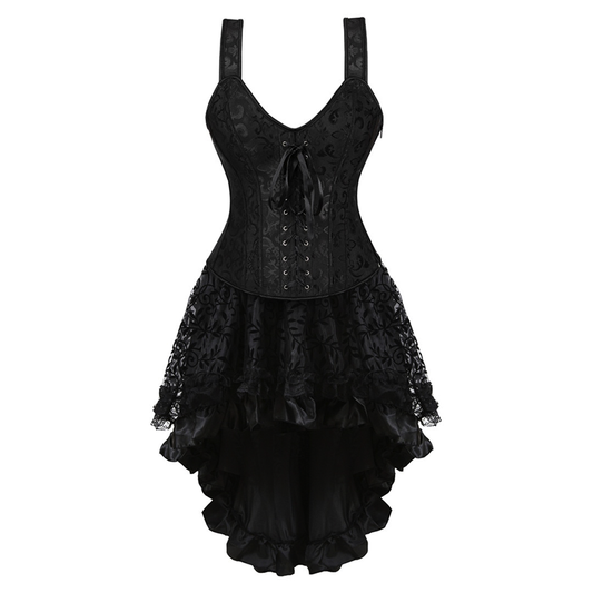 Funki Findz | Dresses | Women's Gothic Steampunk Corset Dress