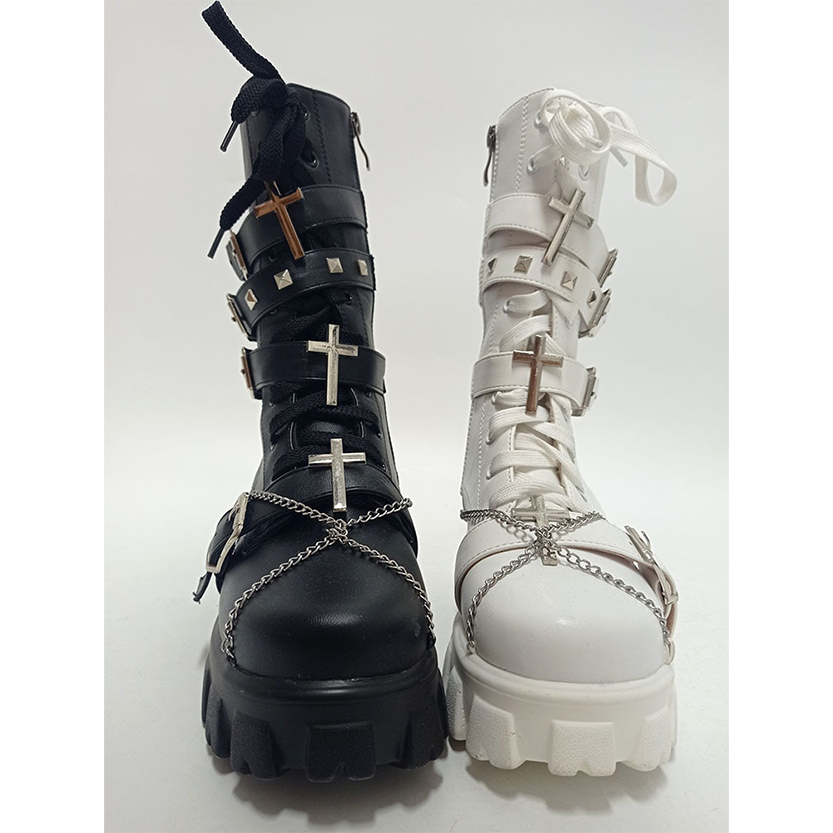 Funki Findz | Boots | Women's New Gothic Style Platform Boots