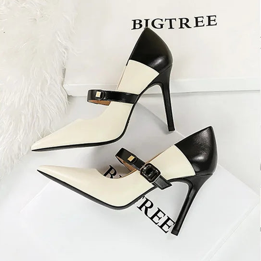 Funki Findz | Shoes | Women's Retro Colored Pointy Toe Stilettos