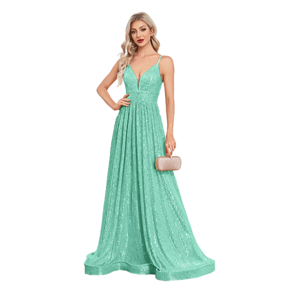Funki Findz | Dresses | Women's Luxury Strappy Evening Dress