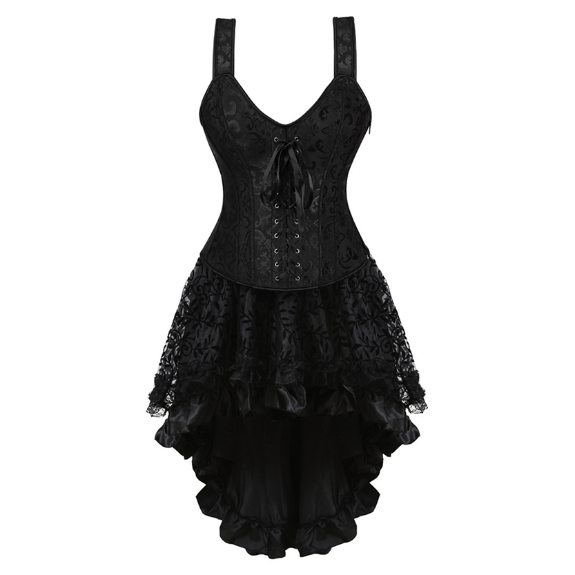 Funki Findz | Dresses | Women's Gothic Steampunk Corset Dress