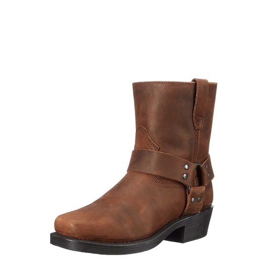 Funki Findz | Boots | Men's Vintage Tan Cowboy Biker Boots