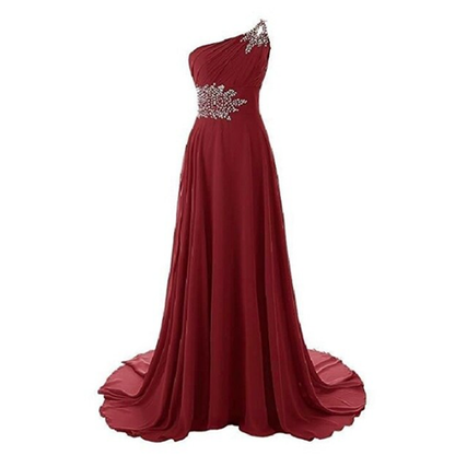 Funki Findz | Dresses | Women's Crystal Beaded Chiffon Dress