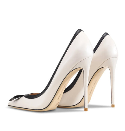 Funki Findz | Shoes | Women's Luxury Leather Bow Knot Stilettos