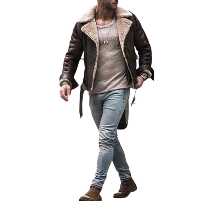 Funki Findz | Jackets | Men's Faux Fur, Faux Leather Jacket