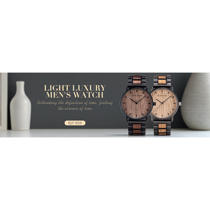 Funki Findz | Watches | Men's Wood Quartz Wristwatch | Gift