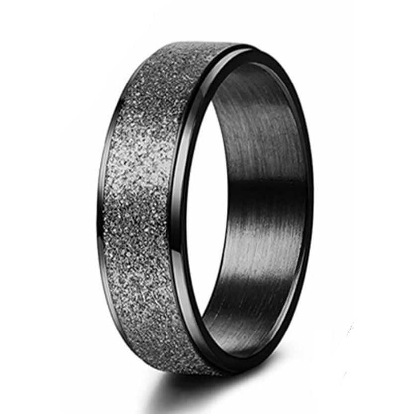 Funki Findz | Rings | Unisex Titanium Rotating Spinner Rings x 3