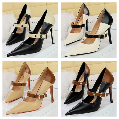 Funki Findz | Shoes | Women's Retro Colored Pointy Toe Stilettos