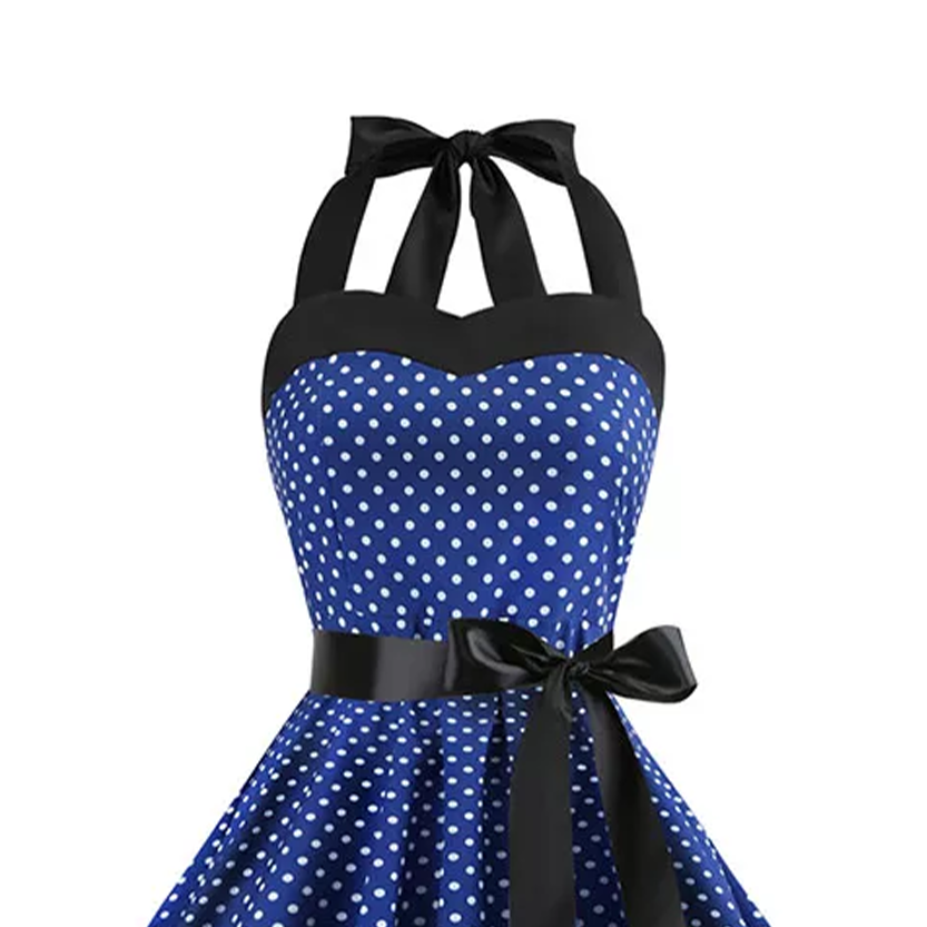 Funki Findz | Dresses | Women's Rockabilly Swing Halter Dress