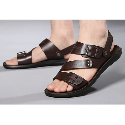 Funki Findz | Shoes | Men's Summer Fashion Leather Sandals