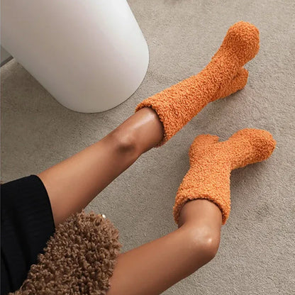Funki Findz | Boots | Women's Knee-High Fuzzy Platform Boots