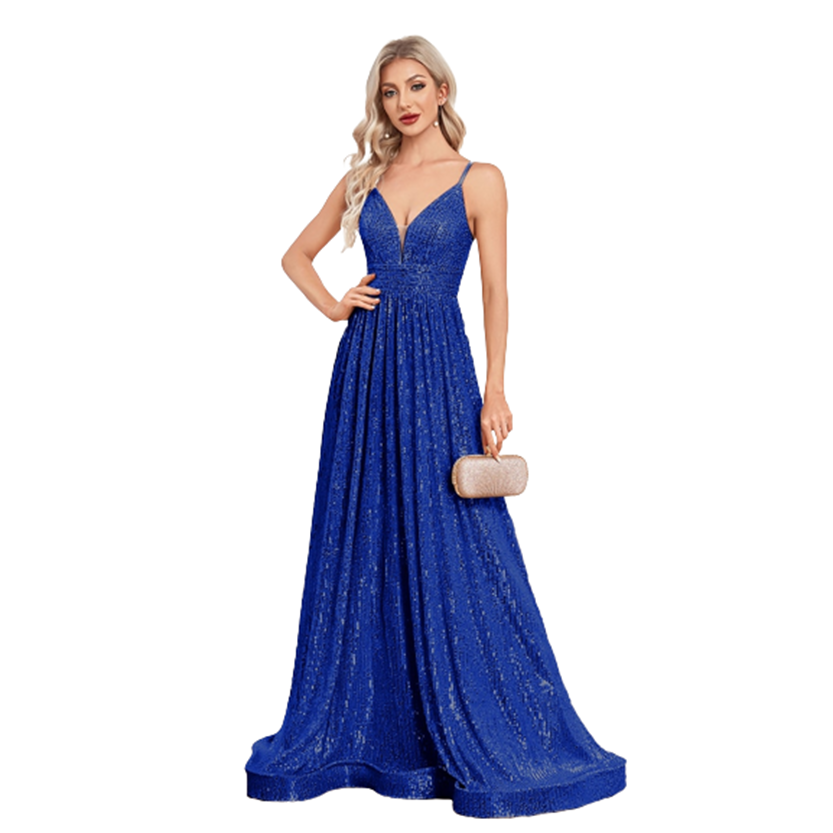 Funki Findz | Dresses | Women's Luxury Strappy Evening Dress
