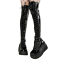 Funki Findz | Boots | Women's Over the Knee Patent Boots