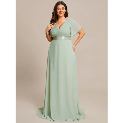 Funki Findz | Dresses | Women's Plus Size Long Evening Dress