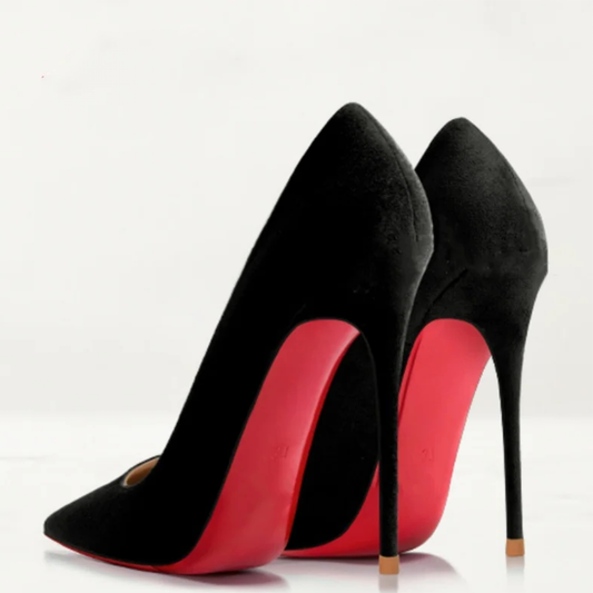 Funki Findz | Shoes | Women's Luxury Red Soles Suede Stiletto Pumps