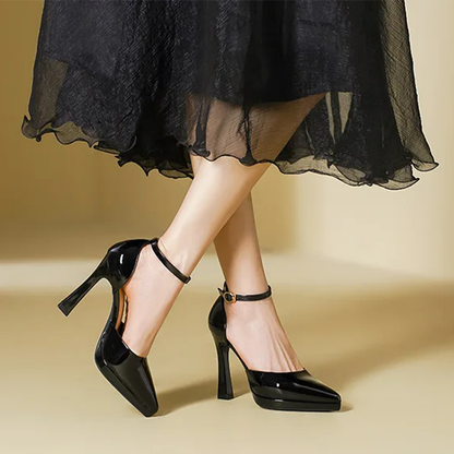 Funki Findz | Shoes | Women's Patent Leather Pointed Toe heels