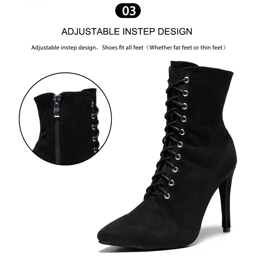 Funki Findz | Boots | Women's Sexy Stiletto Latin Dance Boots