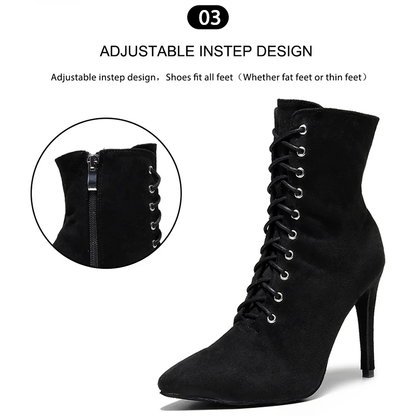 Funki Findz | Boots | Women's Sexy Stiletto Latin Dance Boots