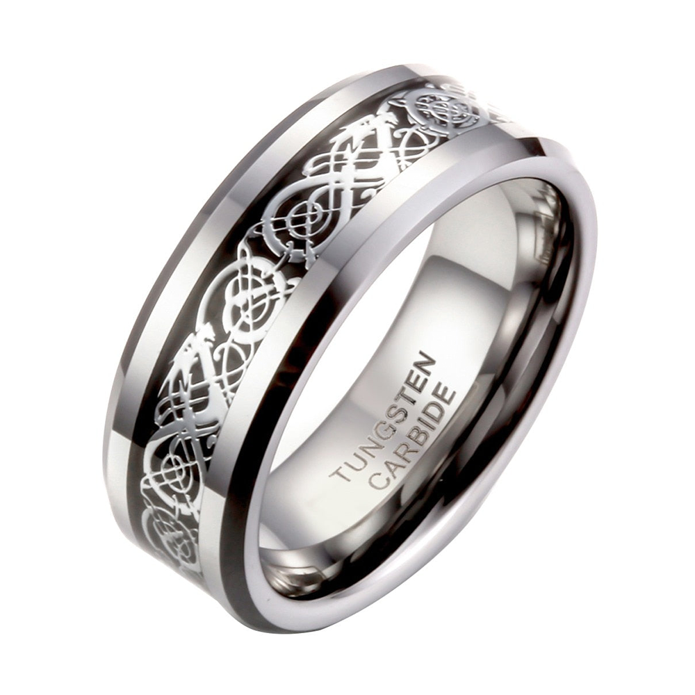 Funki Findz | Rings | Unisex Celtic Tungsten Wedding Ring