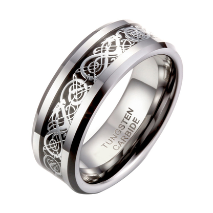 Funki Findz | Rings | Unisex Celtic Tungsten Wedding Ring