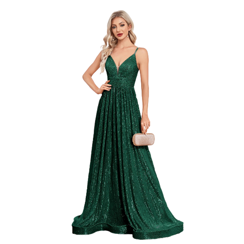 Funki Findz | Dresses | Women's Luxury Strappy Evening Dress