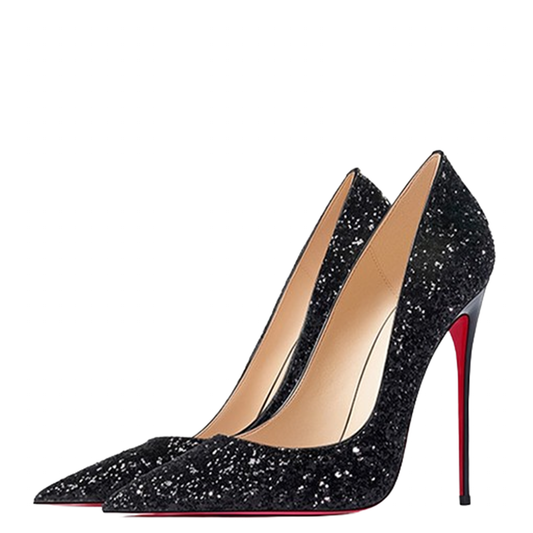 Funki Findz | Shoes | Women's Sparkly Red Bottom High Stilettos