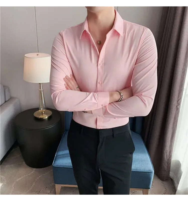 Funki Findz | Shirts | Men's Slim Fit British Style Dress Shirt 7XL