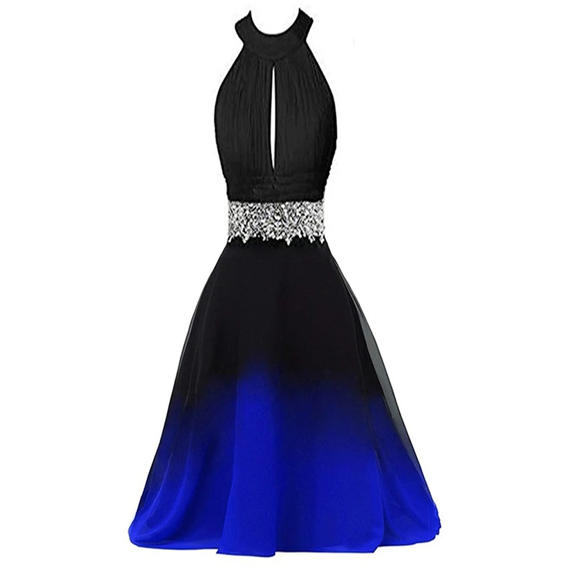 Funki Findz | Dresses | Women's Chiffon Short Cocktail Dress