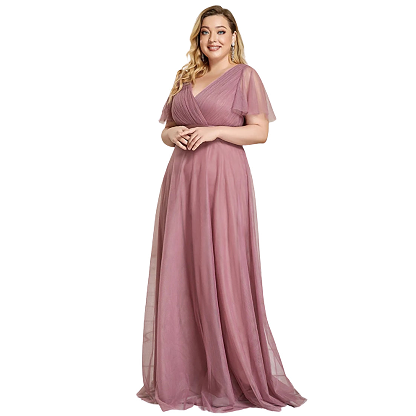 Funki Findz | Dresses | Women's Plus Size Long Evening Dress