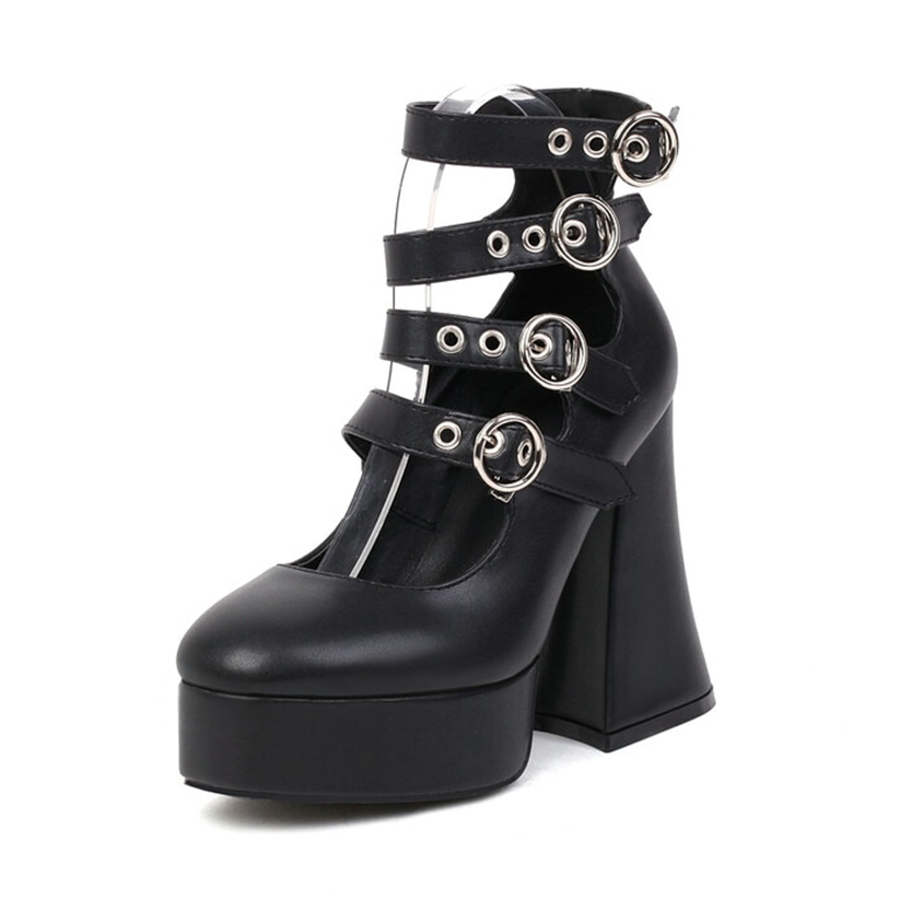 Funki Findz | Shoes | Women's Gothic Punk Mary Jane Platforms