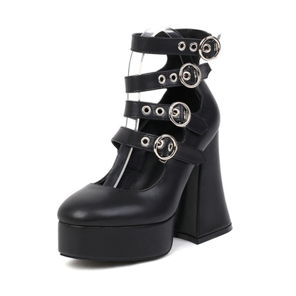 Funki Findz | Shoes | Women's Gothic Punk Mary Jane Platforms