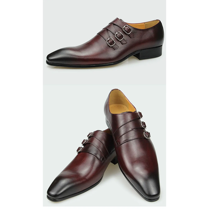 Funki Findz | Shoes | Men's Genuine Leather Pointed Toe Shoes