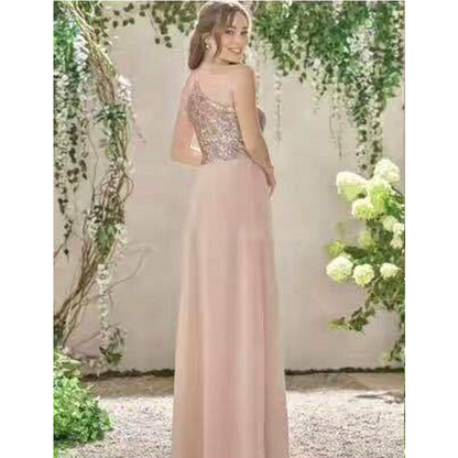 Funki Findz | Dresses | Women's Sequin Prom Bridesmaid Dress