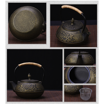 Funki Findz | Teapots | Japanese Style Cast Iron Teapot + Infuser 900ml