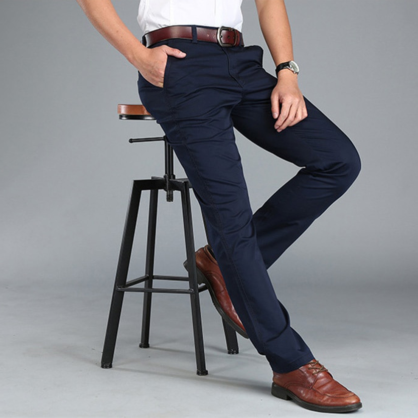 Funki Findz | Pants | Men's Trousers Straight Leg Business Pants