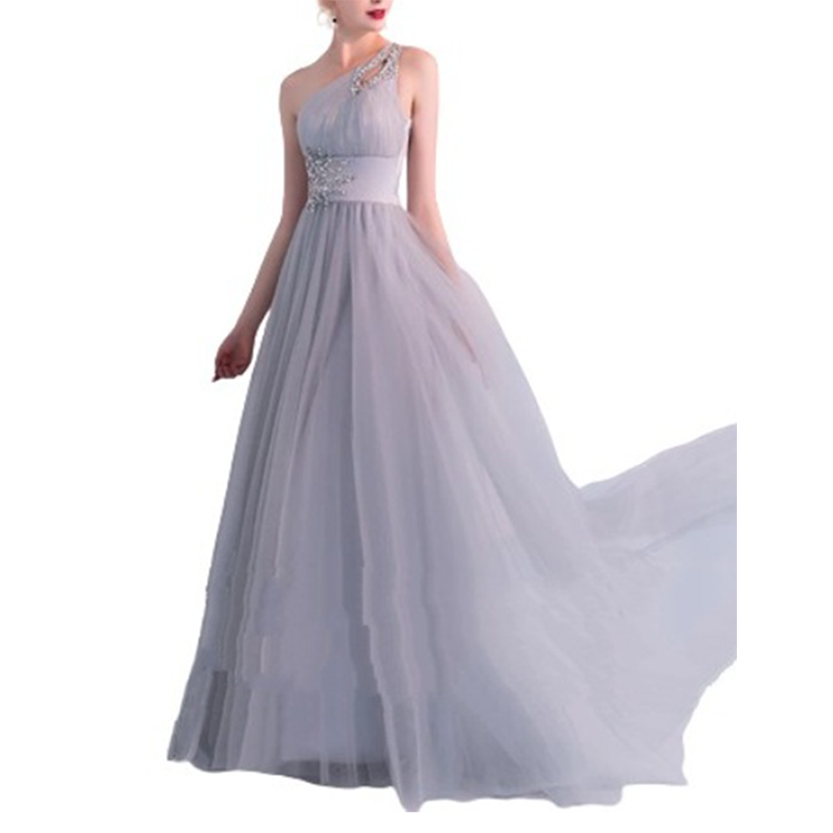 Funki Findz | Dresses | Women's Crystal Beaded Chiffon Dress